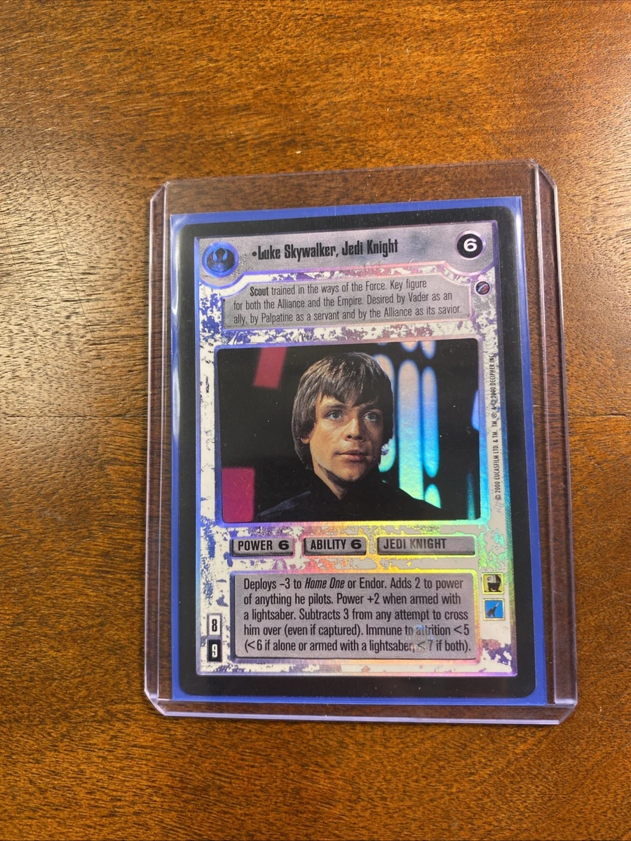 Star Wars CCG Ultra Rare Individual Collectible Card Game Cards for sale