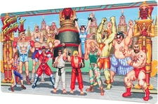 XXL Mouse Pad CAPCON STREET FIGHTER II  | Gaming Desk Mat 31.5 x 13.8 inches