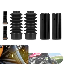 Front Fork Cover Upper Lower Shock Absorber Tubes For Harley Nightster 975 22-25