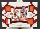 1/15≈1/1 2024-25 Flawless Jalen Brunson/Miles McBride/Mikal Bridges/Karl Patch
