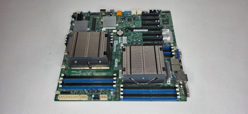 SuperMicro X10DR4-CT E-ATX Motherboard w/ 2x Xeon E5-2620 v4 2.1GHz No Memory - Picture 7 of 8