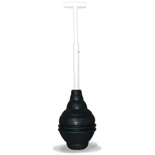 Compact BeehiveMAX Toilet Plunger - Efficient Clog Removal for Modern Toilets