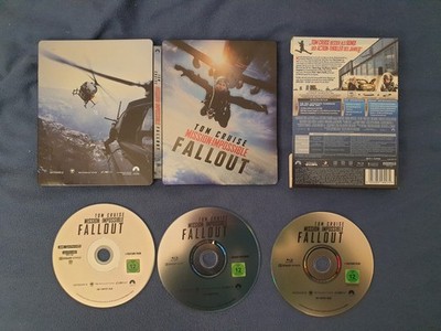 Mission Impossible 6 Fallout 4K UHD UltraHD + Blu Ray HD Limited Steelbook