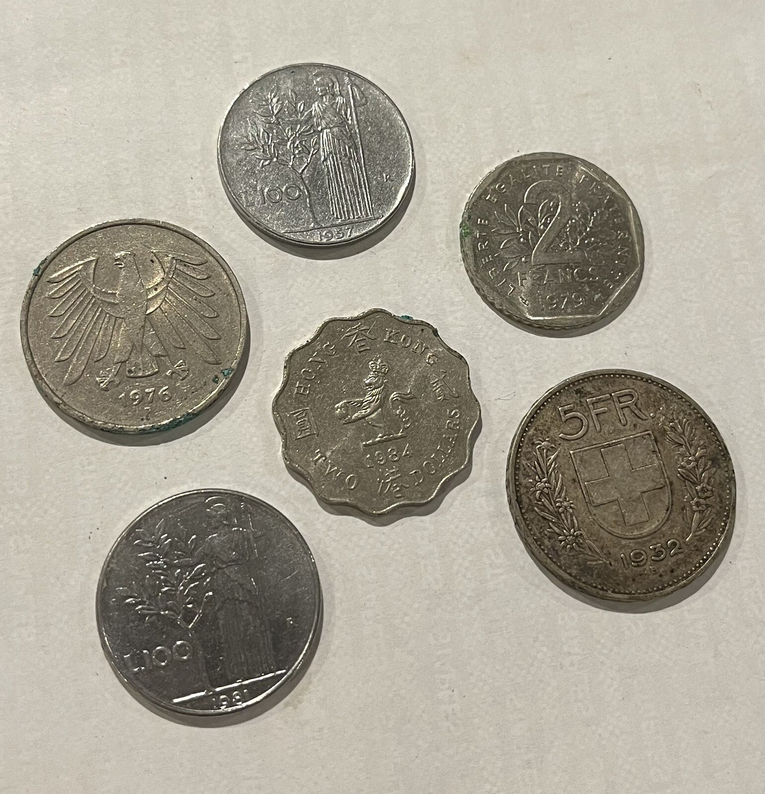 Job Lot Mixed Old Foreign Currency Coins eBay