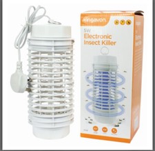 Electronic Insect Killer Zapper Fly Wasp Pest Flies Indoor Camping Home Flys 5W