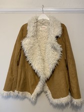 Worn Once Two By Vince Camuto Faux Suede Jacket Size Medium Autumn