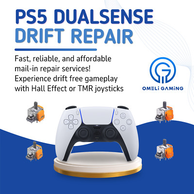 Repair Service - Fix Your  PS5 Controller Stick Drift - Hall Effect & TMR