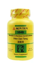 Sun Ten - Hoelen & Bamboo Combination Capsules / Wen Dan Tang / 溫膽湯, 384B