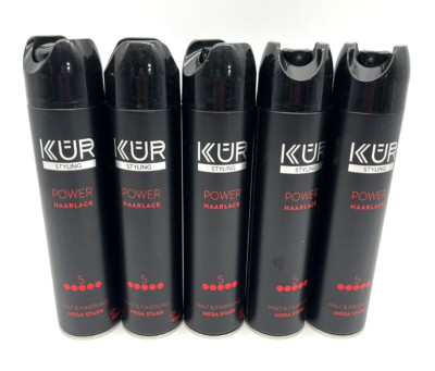 5x Lacura Classic Haarspray Stärke 5 Extra Stark Haarlack Power je 300ml Neu
