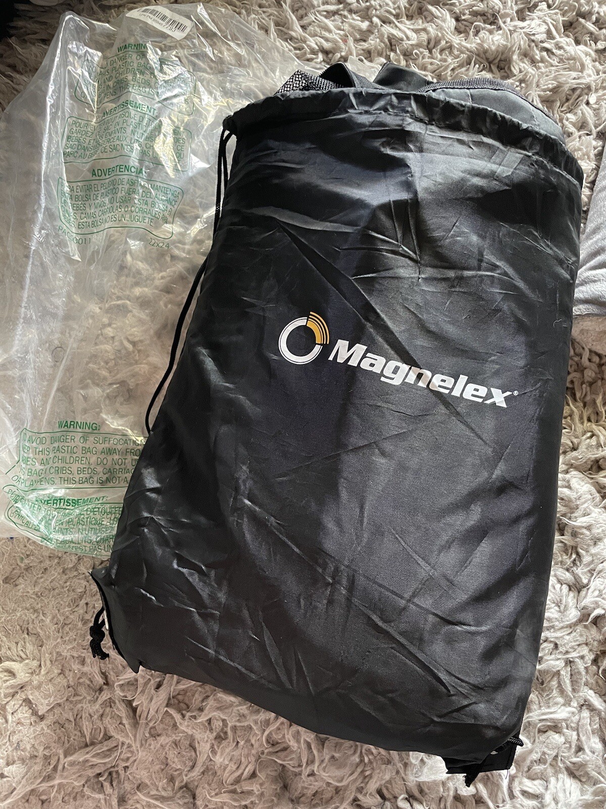 Magnelex Dog Car Seat Cover Dog Hammock Mesh Window for Cars Trucks New