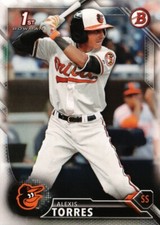 2016 Bowman Draft #BD-19 - Alexis Torres FBC - Baltimore Orioles  16-167