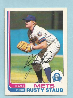 1982 OPC O-Pee-Chee Baseball Rusty Staub #270 New York Mets NM/MT