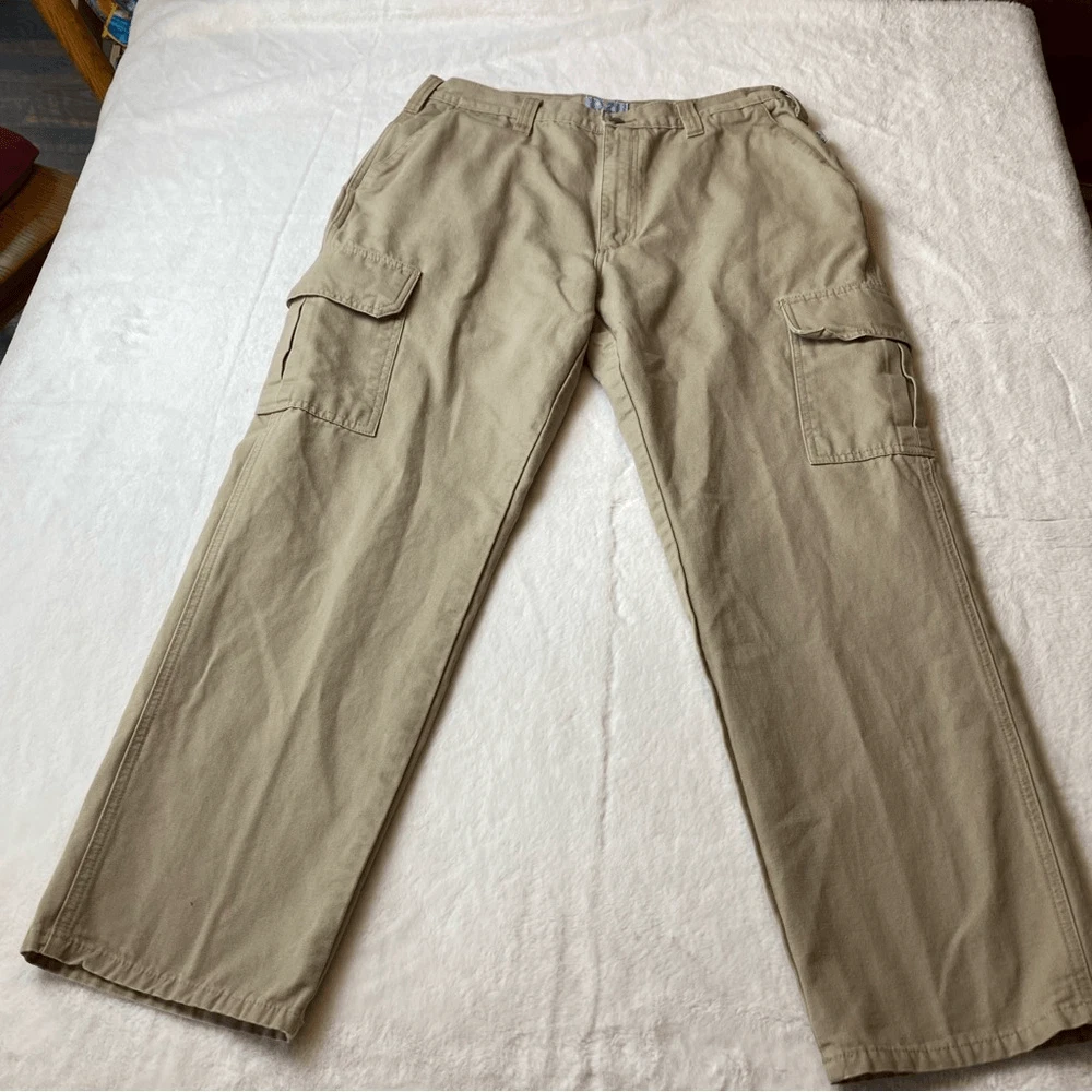 Tyndale Flame Resistant Khaki Utility Cargo Pants Size 36