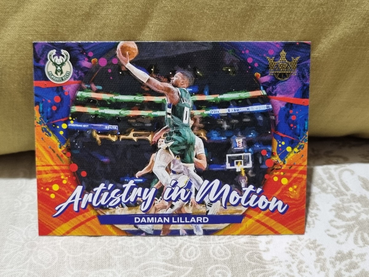 2023-24 Panini Court Kings Artistry in Motion Damian Lillard #17 