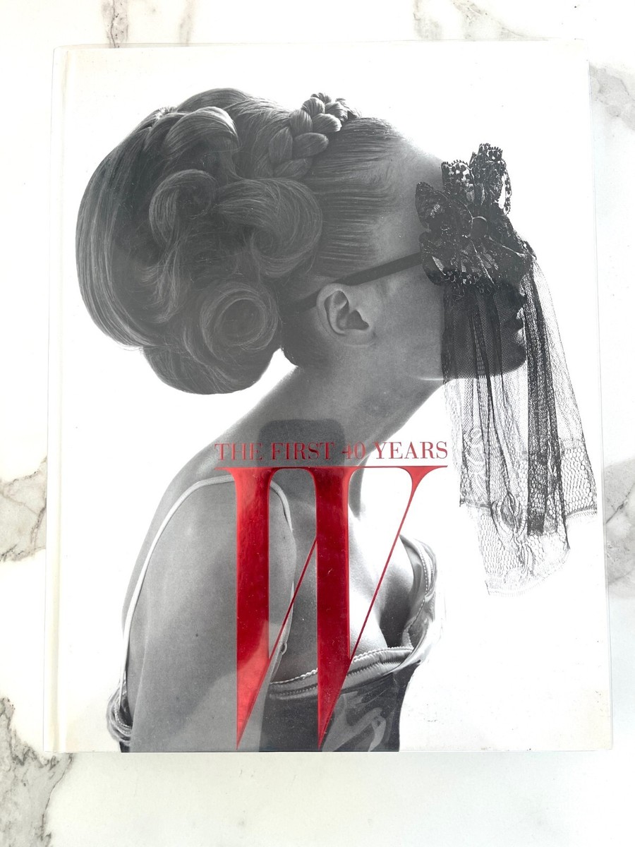 The First 40 Years, W Magazine, Autographed by Editor Stefano