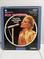 ROD STEWART LIVE AT THE LOS ANGELES FORUM CED Video Disc