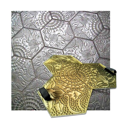 Polyurethane Mat Stamp GAUDIE | Concrete Cement Stamping Texture Imprint Pattern