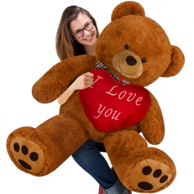 DEUBA MONZANA® Teddybär Kuscheltier Stofftier Teddy Bär Plüsch Riesen Teddy XL XXL