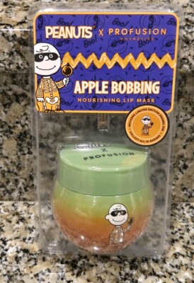 Profusion x Peanuts Apple Bobbing Nourishing Lip Mask NEW & UNOPENED In Hand 