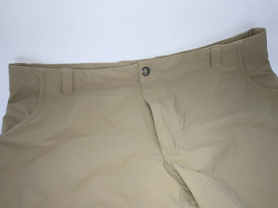 Pantalones Cortos de Senderismo Patagonia Para Hombre Talla 38 Bronceado Nylon Spandex Frente Plano Como Nuevos YGI G2-401 Foto 3 de 4