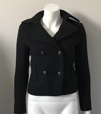 black denim wool jacket