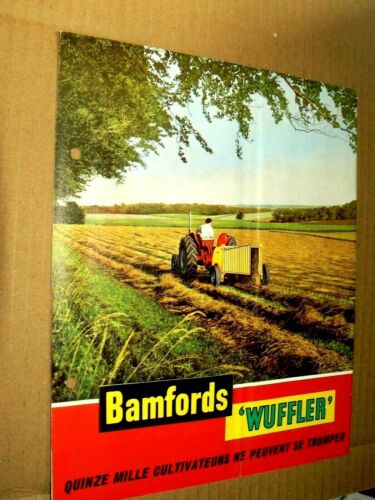 Prospectus tractor WUFFLER BAMFORDS W25 26 tractor prospectus brochure   - Picture 1 of 1