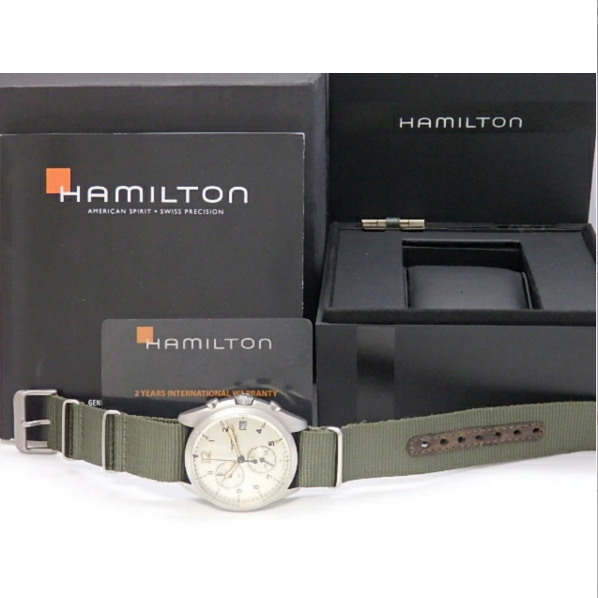 USED Excellent] Hamilton Khaki Aviation Pilot Pioneer Men's Watch