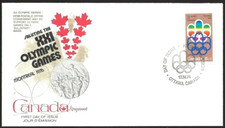 🍁Canada   #B1     OLYMPIC SYMBOLS    Brand New  1974  Kingswood Cover