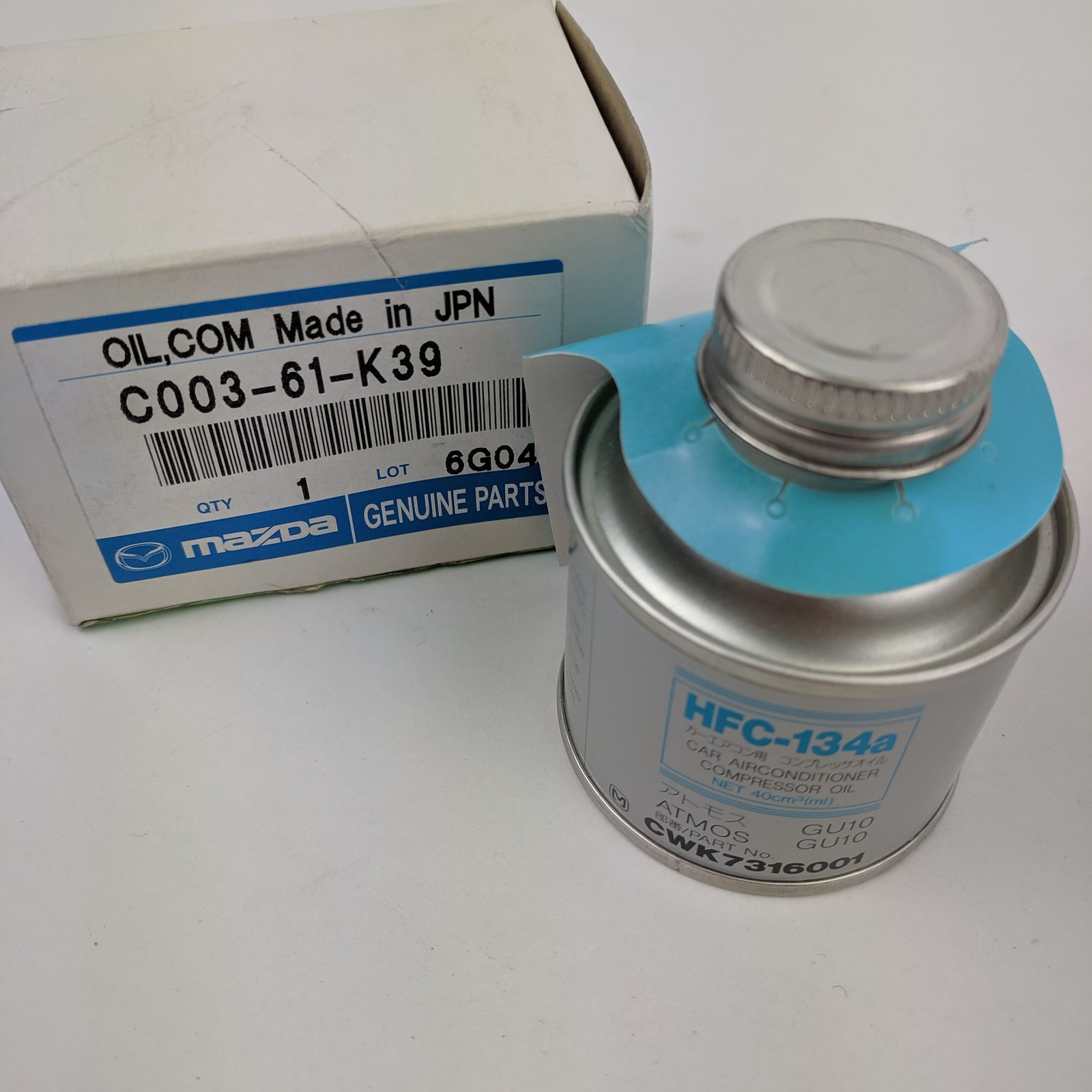 Genuine Mazda Air Conditioning Ac Compressor Oil C003 61 K39 Ebay