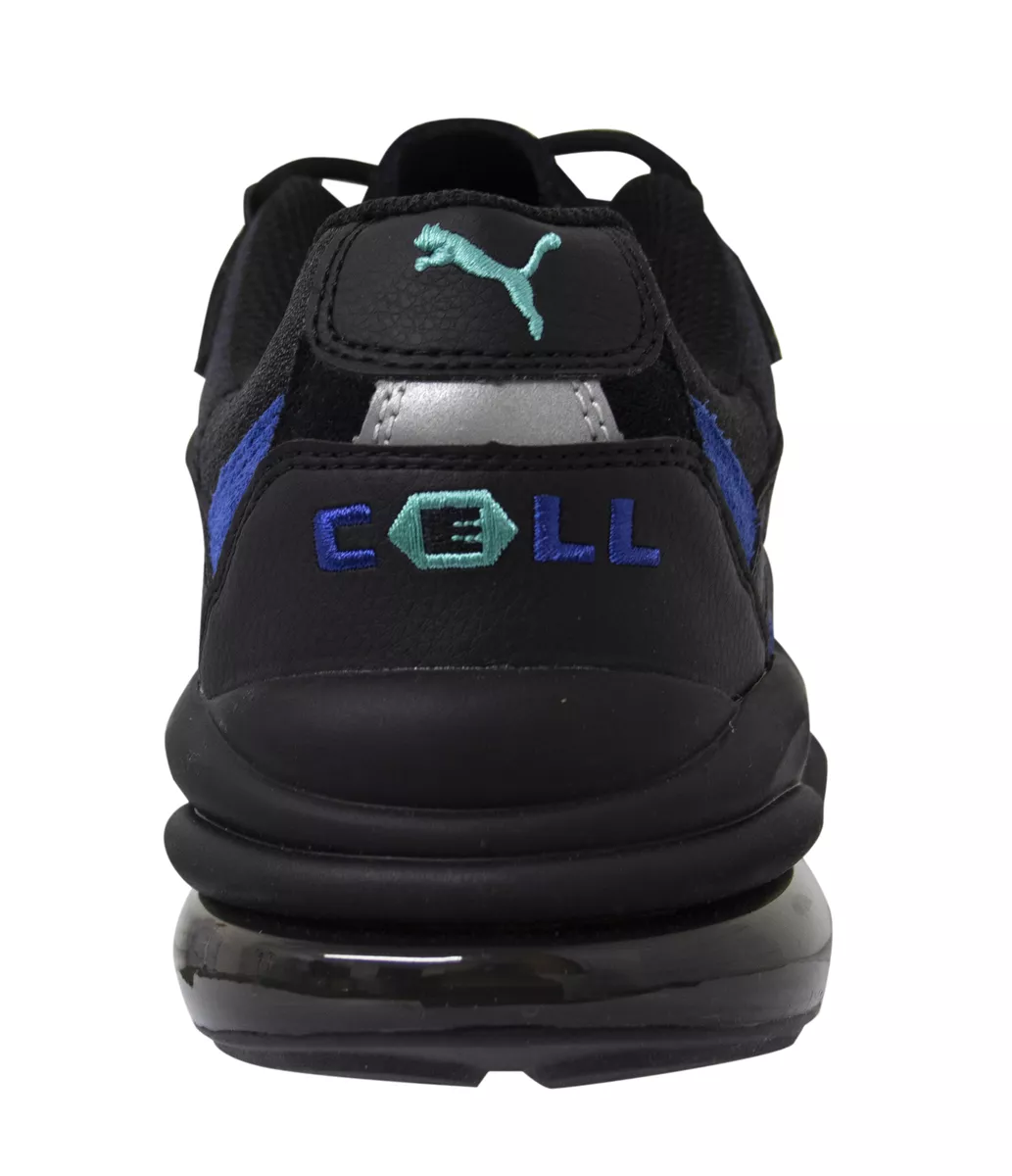 Puma Cell Venom Alert Black Low Lace Up Mens Trainers 369810 02
