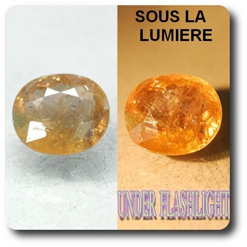 Axinite 4.88 cts la pierre de France à changement de couleur pour sublimer vos bijoux de soirée