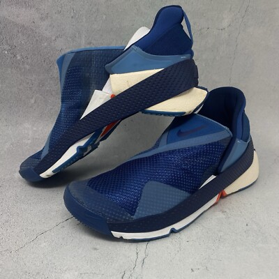 Nike Go FlyEase Blue Folding Hands Free Shoes CW5883-400 Mens Sz M  Sneakers
