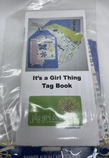 It  s A Girl Thing Tag Book Kit DIY 5.5  Chipboard Tag Book Kit NEW