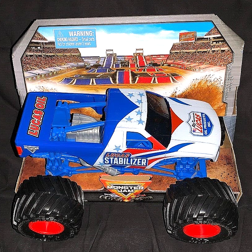 SPIN MASTER MONSTER JAM 2024 1/24 DIECAST LUCAS OIL STABILIZER