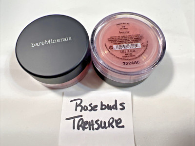 2x BareMinerals Loose Powder Blush  *BEAUTY* SEALED NEW Lot x 2 Pink