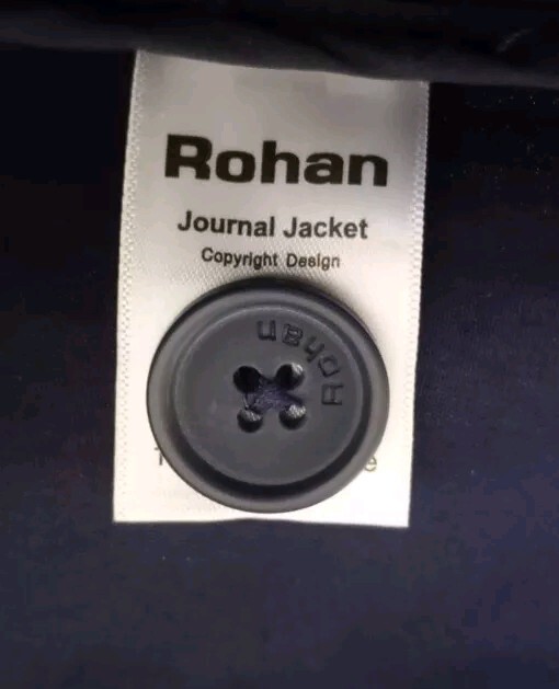 Women Rohan Journal Jacket Navy Size 12 with Pockets Collared Zip Up eBay