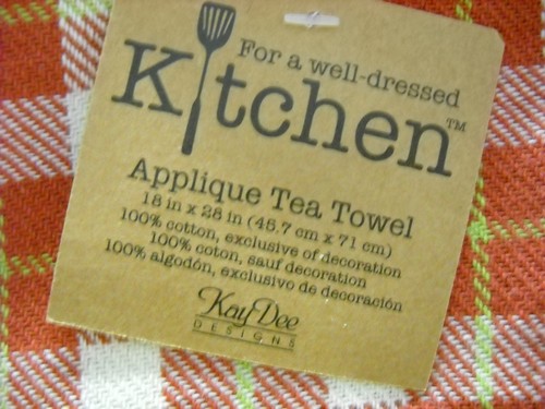 Kay Dee Designs Horse Plaid Red & Green Tea Towels 18 x 28 Set of 2 New - Picture 7 of 8