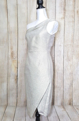 Topshop Dresses | New Metallic Dress | Color: Gold | Size: 2 | Deefuentes's Closet