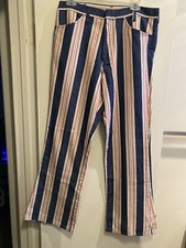 VTG Red White and Blue bell bottom pants 1970  s