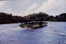 SEP 1971 Wailua River Tour Boat Hawaii Kodachrome Slide Ref U-H