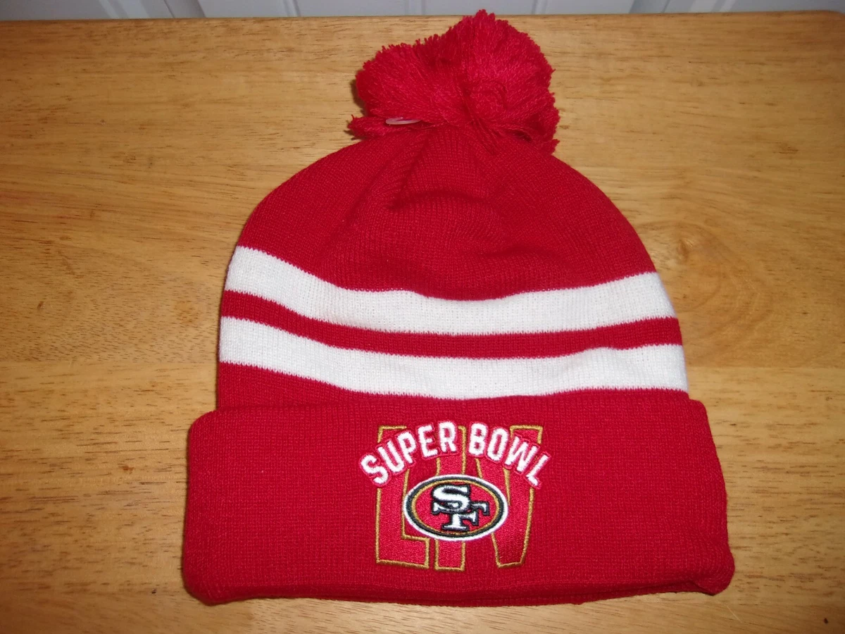49ers super bowl beanie