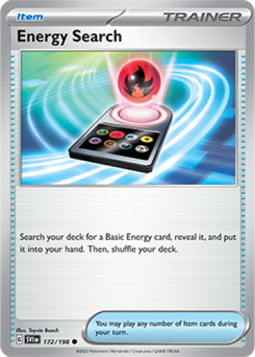 1x Energy Search 172/198 Scarlet & Violet Pokemon TCG Card NM