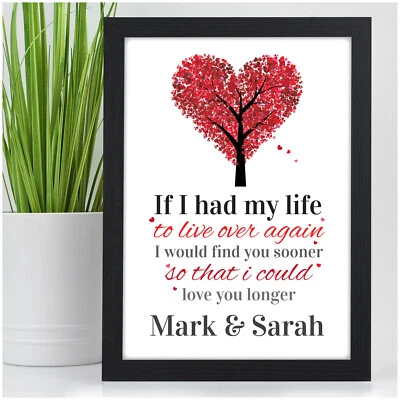 Personalised Gifts for Her Him Wife Couples Girlfriend Valentines Present Gifts