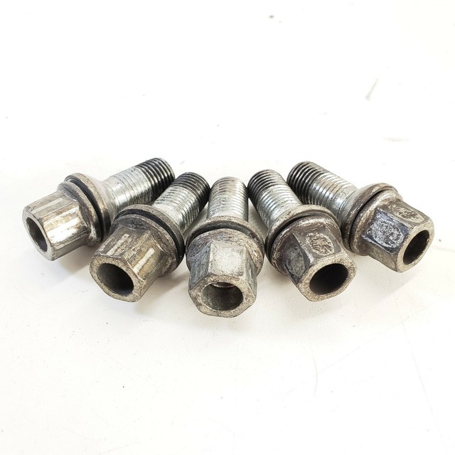 20052011 AUDI A6 C6 QUATTRO SEDAN WHEEL RIM LUG NUT BOLT SET OF 7 OEM* eBay
