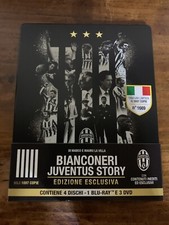 Bianconeri Juventus Story dvd blu ray tiratura numerata raro e perfetto