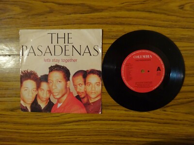 Pasadenas - Let's Stay Together (Columbia 1992) 7'' Single