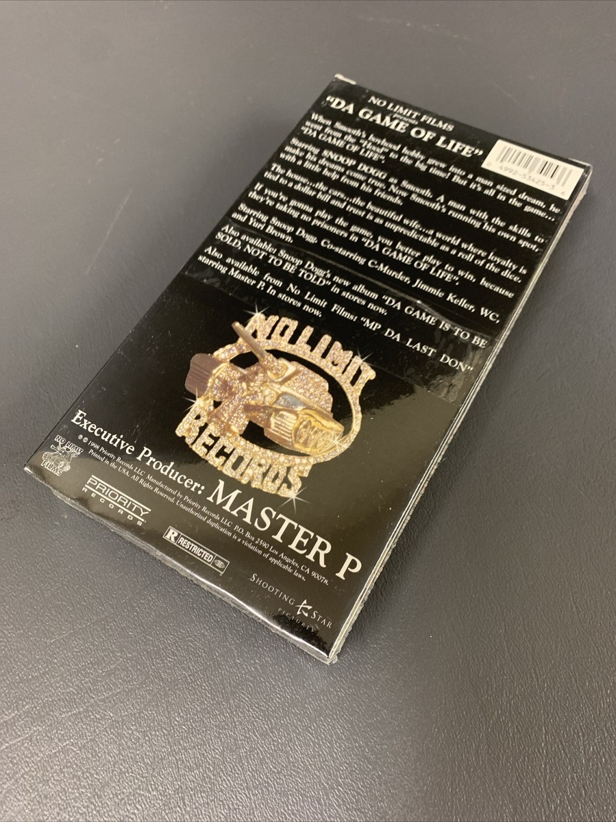 Snoop Dogg - Da Game of Life (VHS, 1998, Parental Advisory