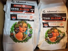 Advanced Nutrients Combo, Sensi Bloom A & B, 5 Lbs Each Water Soluble Powder WSP