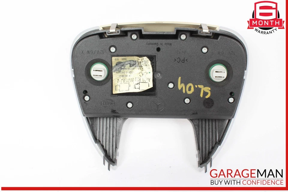 03-04 Mercedes R230 SL500 SL55 AMG Lámpara de luz domo superior delantera OEM Foto 4 de 4