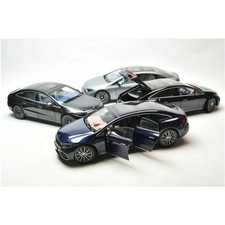 NZG 1/18 Mercedes-Benz MB EQS pure electric sedan, five open, alloy car model 